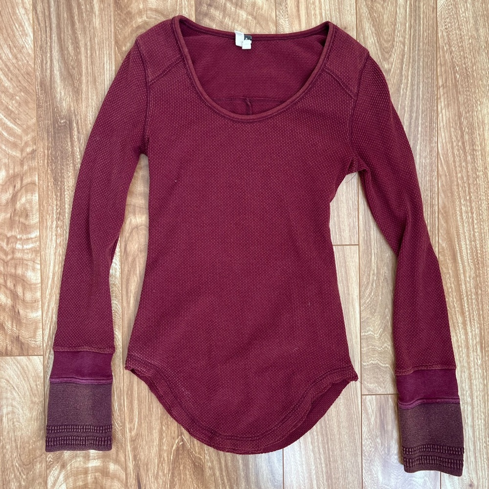 Free People long sleeve tee